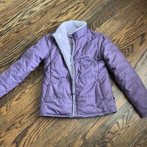Girls Athleta Reversible Jacket Size Small (7)